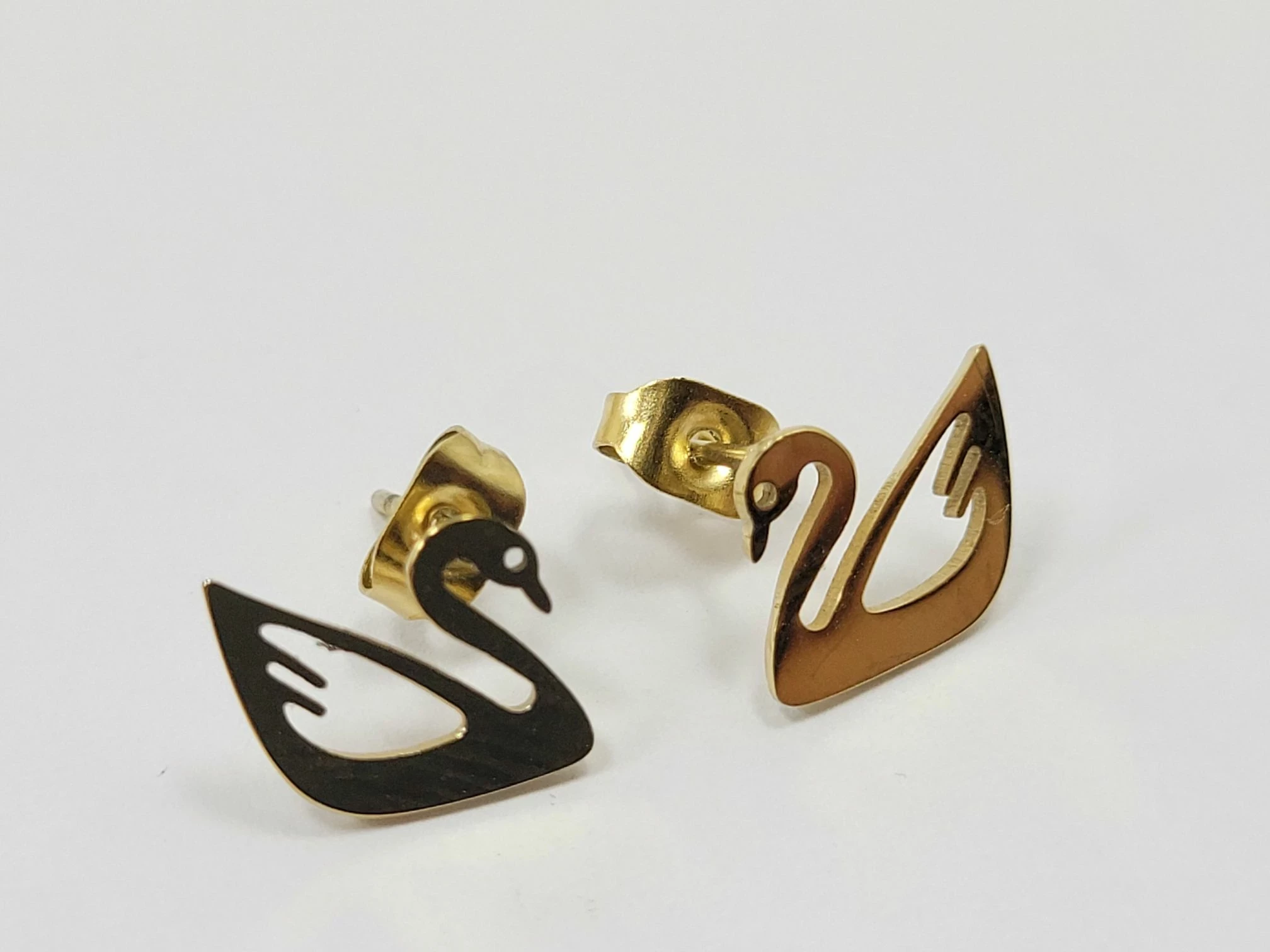 kolczyki-stal-pozlacana-sztyft-labedzie-rodzaj-2205-2