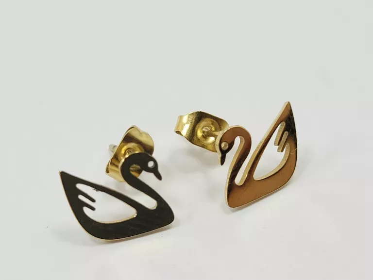kolczyki-stal-pozlacana-sztyft-labedzie-rodzaj-2205-2