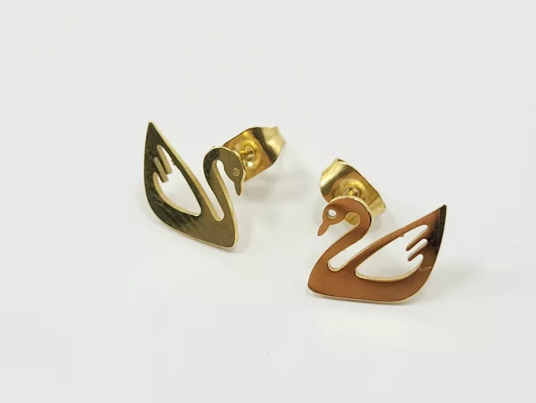 kolczyki-stal-pozlacana-sztyft-labedzie-rodzaj-zapiecia-2207-1