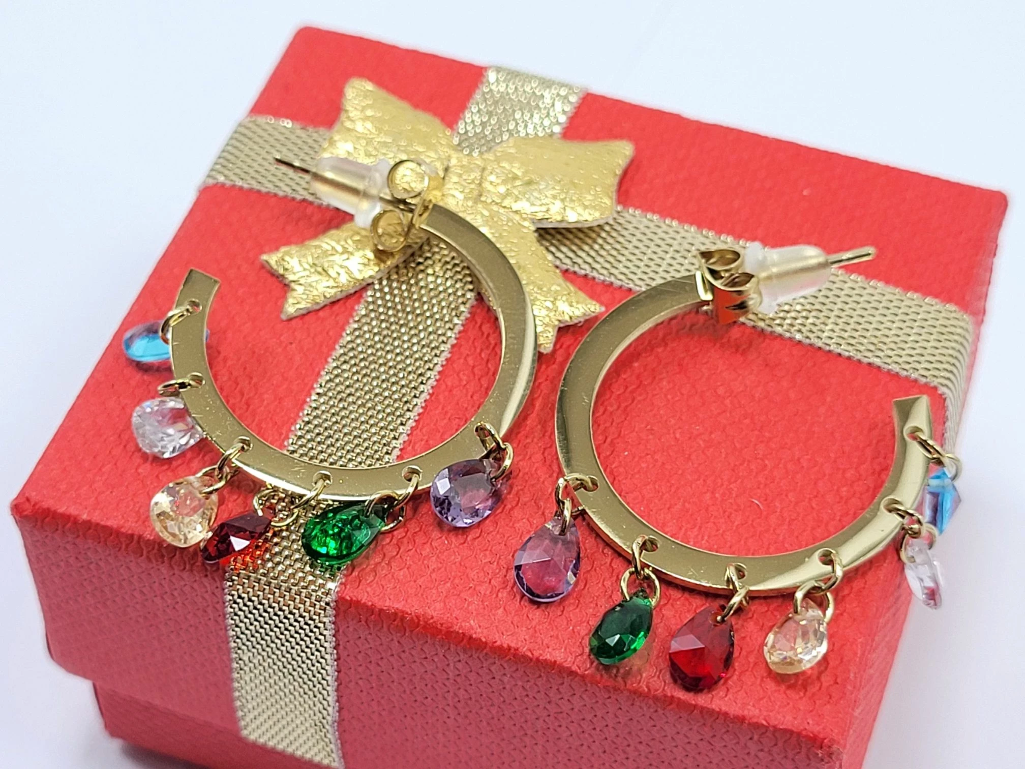 kolczyki-stal-pozlacana-kolorowe-lezki-na-kole-szt-tarnogorska-82-gliwice-g1