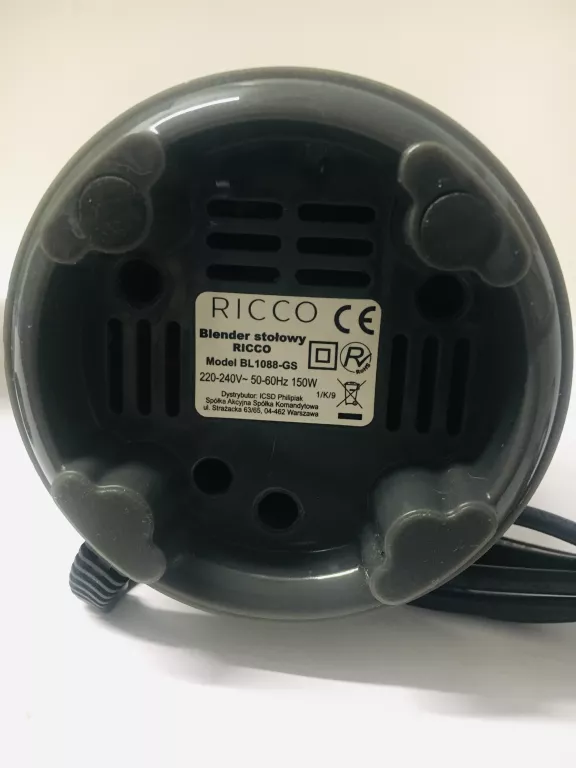 RICCO BLENDER STOŁOWY KPL