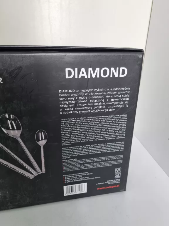 KOMPLET SZTUĆCÓW ZWIEGER DIAMOND