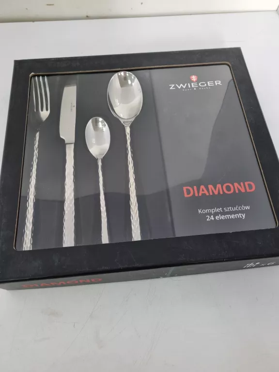 KOMPLET SZTUĆCÓW ZWIEGER DIAMOND