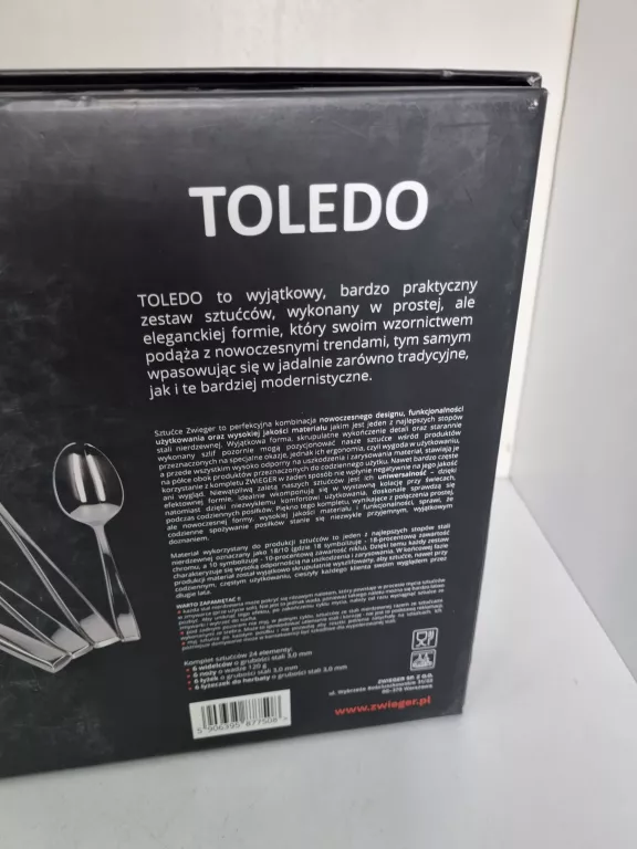 KOMPLET SZTUĆCÓW ZWIEGER TOLEDO