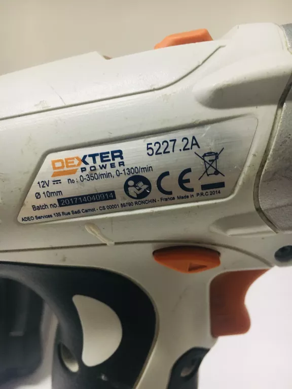 WKRETARKA DEXTER POWER 5227.2A KOMPLET