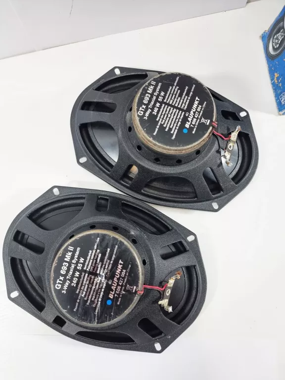 GŁOŚNIKI SAMOCHODOWE BLAUPUNKT GTX 693 50 W KPL