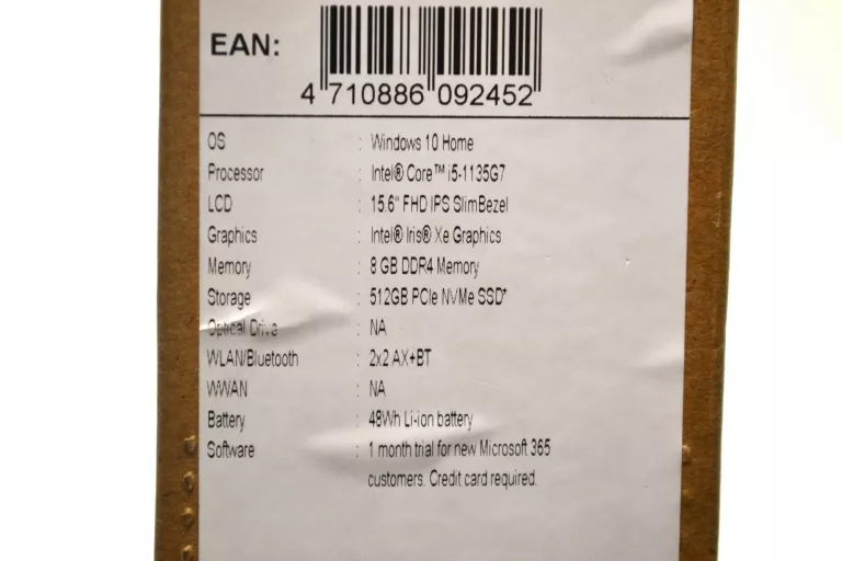 ACER ASPIRE 5 A515-56 I5 512GB 8GB + KOMPLET