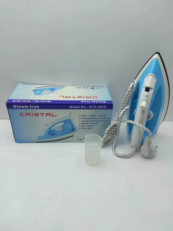 ŻELAZKO PAROWE ŻELAZKO CRISTAL RYD-3678 1200 W