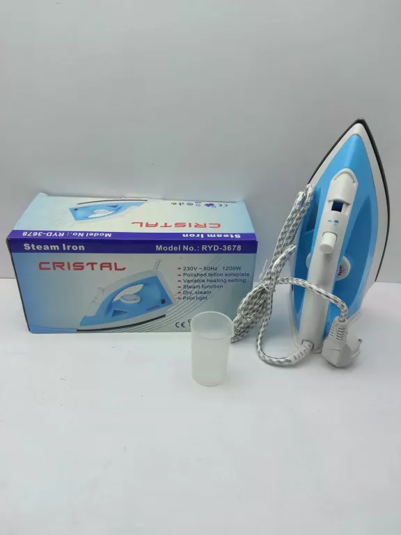 ŻELAZKO PAROWE ŻELAZKO CRISTAL RYD-3678 1200 W
