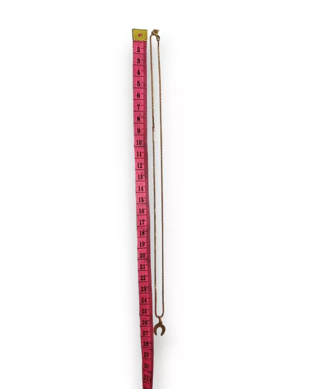 ZŁOTY ŁAŃCUSZEK 52CM 3,43G 585PR