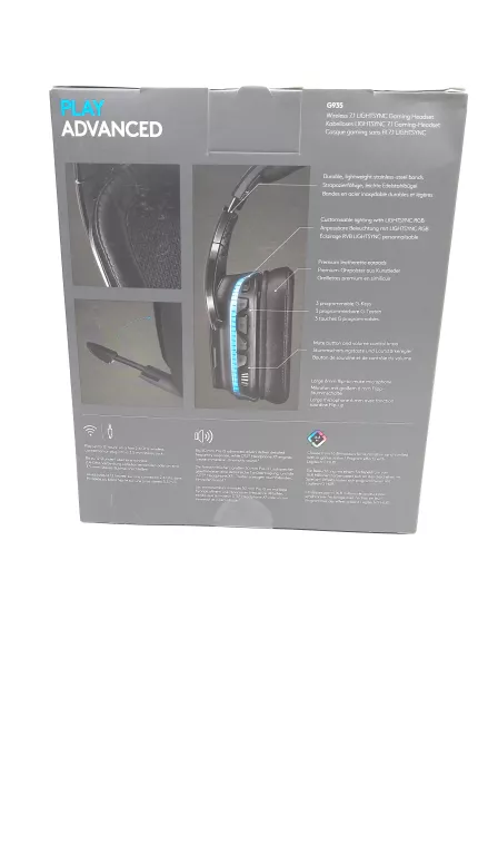 Casque Gamer Logitech G935 Wireless RVB Sans Fil(5099206081918)