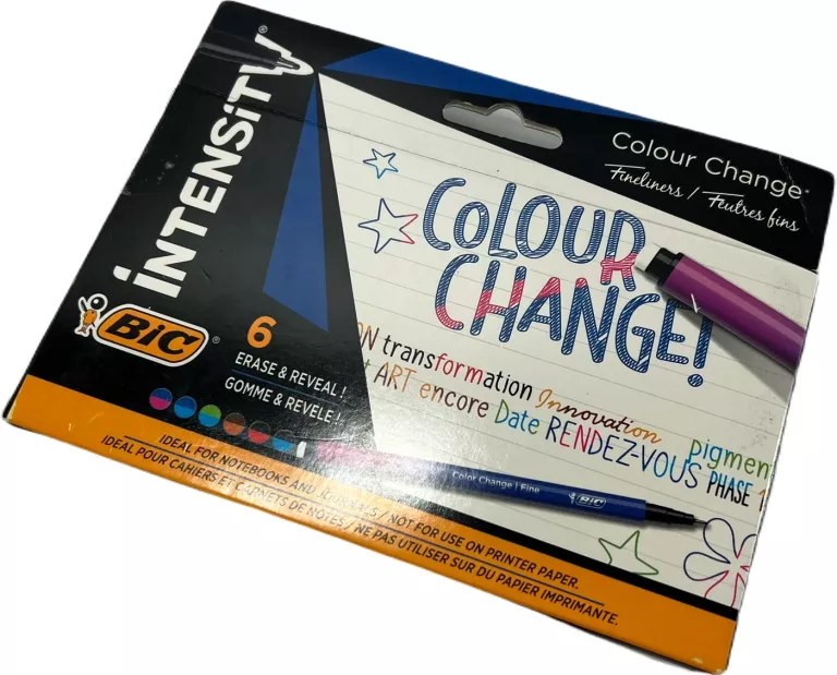 BIC CIENKOPISY INTENSITY COLOR CHANGE 6 SZT