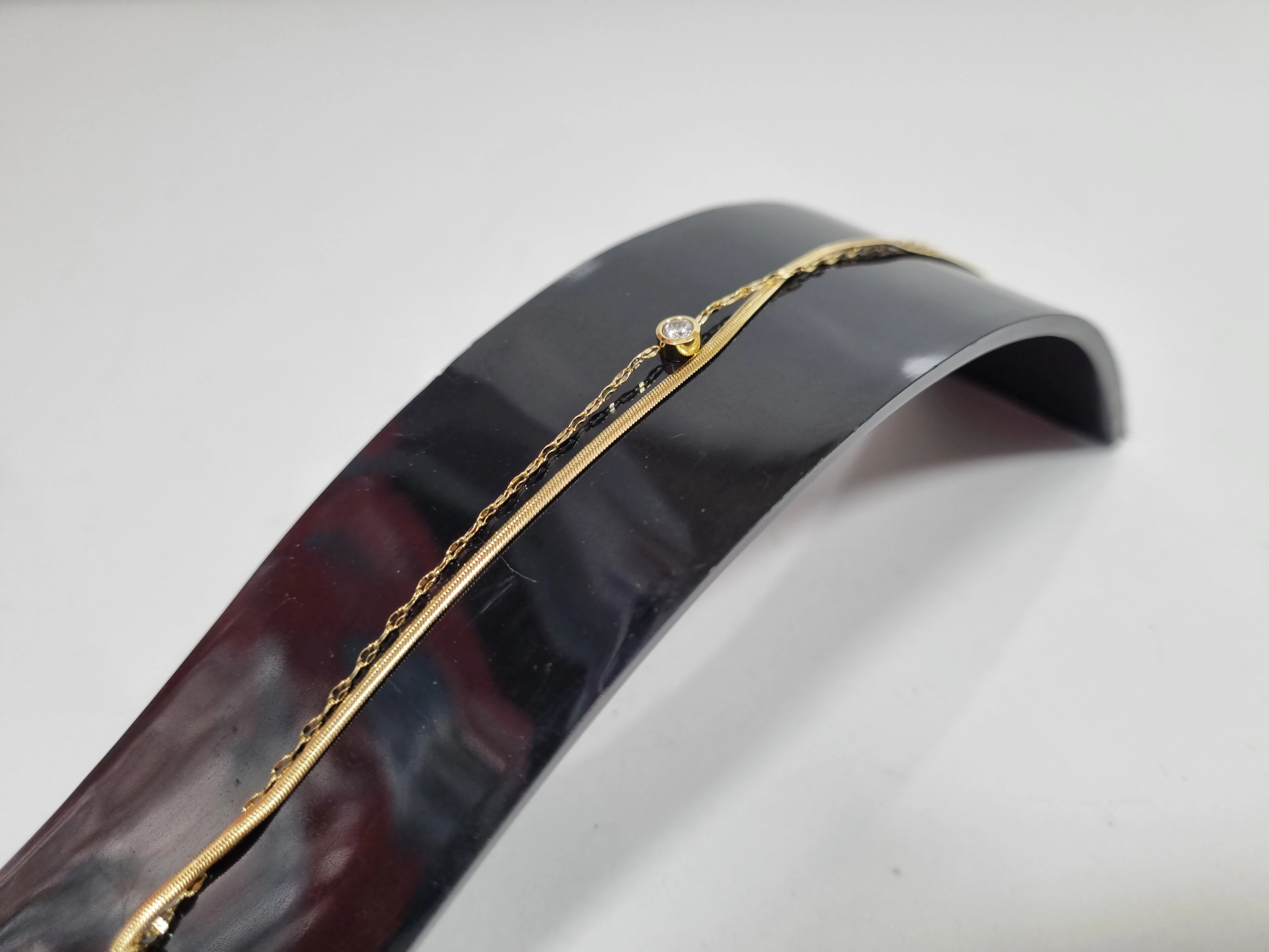 bransoletka-stal-pozlacana-podwojna-zmijka-cyrkoni-rybnicka-3-gliwice-g1