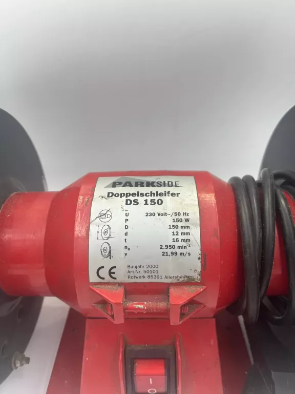 szlifierka-stolowa-parkside-ds-150-stan-uzywany