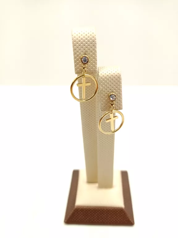 kolczyki-stal-pozlacana-krzyz-cyrkonia-okrag-tarnogorska-26-gliwice-g1