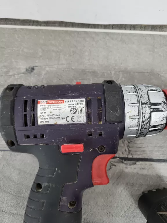 SPARKY BUR2 12LI-C HD WKRĘTARKA UDAROWA 2 BATERIE