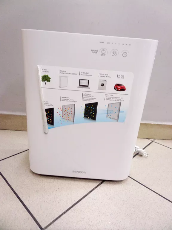 OCZYSZCZACZ POWIETRZA SENCOR SHA 8400WH