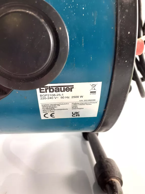 NAGRZEWNICA ERBAUER BGP2108-25-1