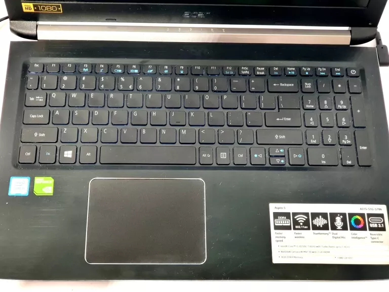 LAPTOP ACER ASPIRE A515-51G-579N  I5/1TB/4GB/MX13