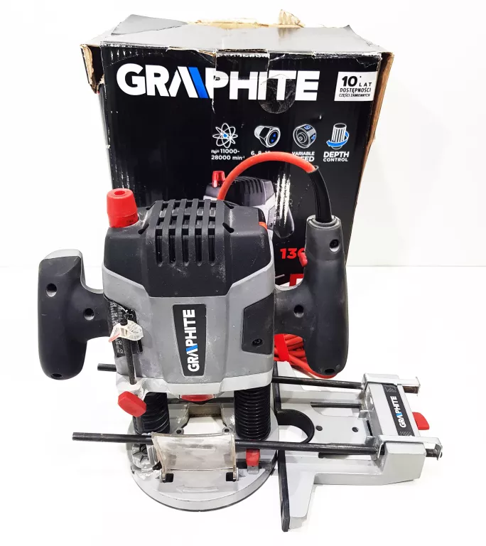FREZARKA GÓRNOWRZECIONOWA GRAPHITE 59G717 1300 W