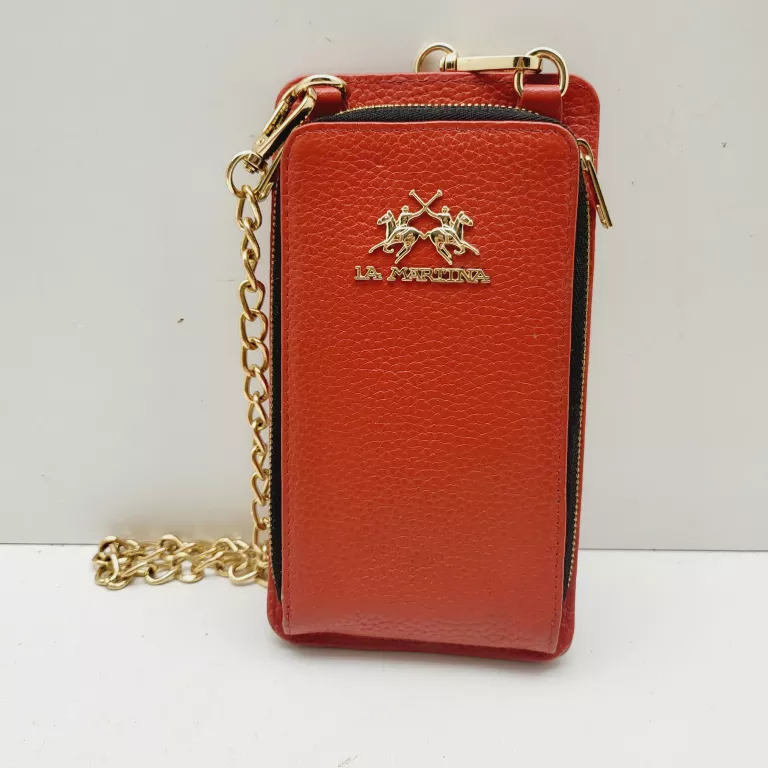 ETUI LA MARTINA HERITAGE MOBILE BAG LEATHER 10CM