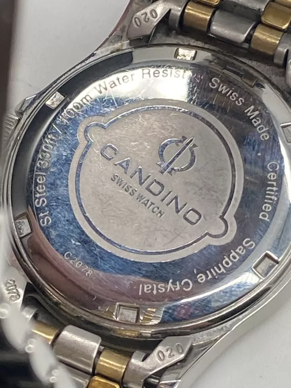 ZEGAREK CANDINO C2078 SZAFIROWE SZKŁO 100M