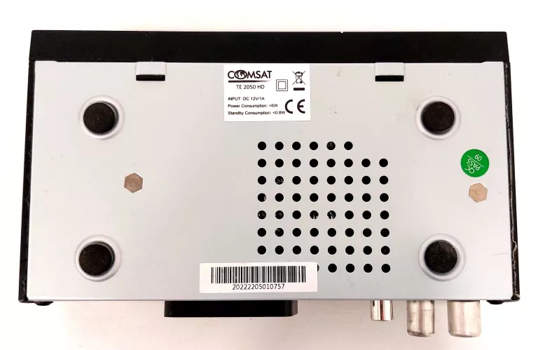 TUNER TV COMSAT DVB-T2 HEVC TE 2050 HD