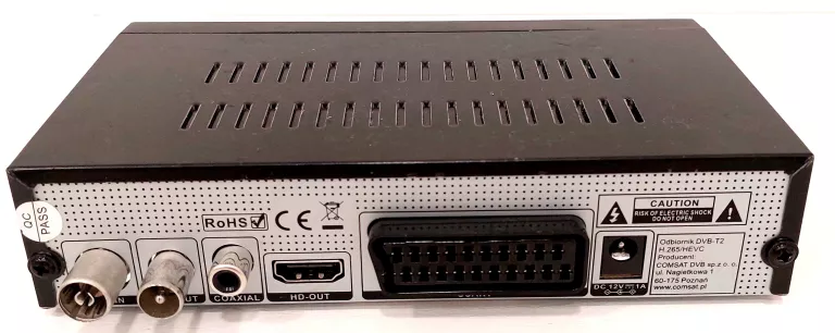 TUNER TV COMSAT DVB-T2 HEVC TE 2050 HD