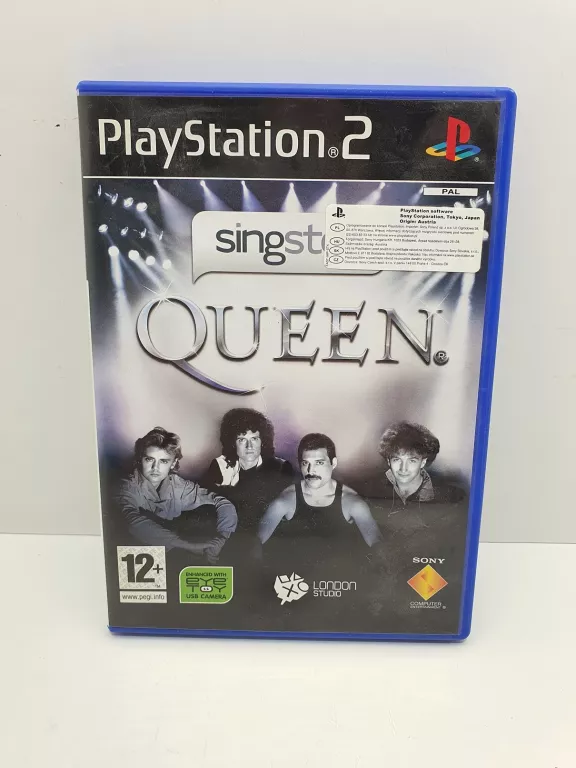 SINGSTAR QUEEN GRA NA PS2