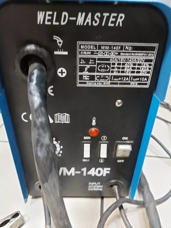 SPAWARKA MIGOMAT BEZGAZOWY MIG FLUX 140F