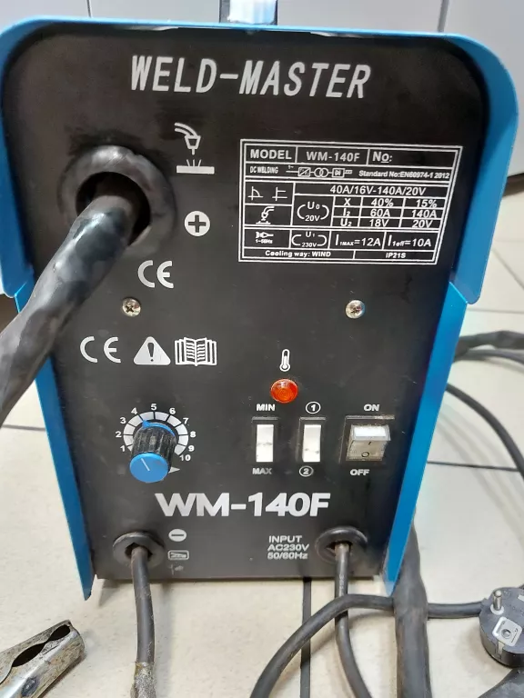 SPAWARKA MIGOMAT BEZGAZOWY MIG FLUX 140F