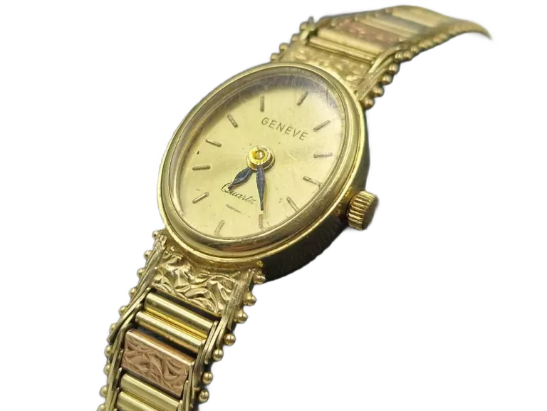 ZŁOTY ZEGAREK DAMSKI GENEVE - 585 14K 19,55G