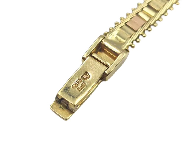 ZŁOTY ZEGAREK DAMSKI GENEVE - 585 14K 19,55G