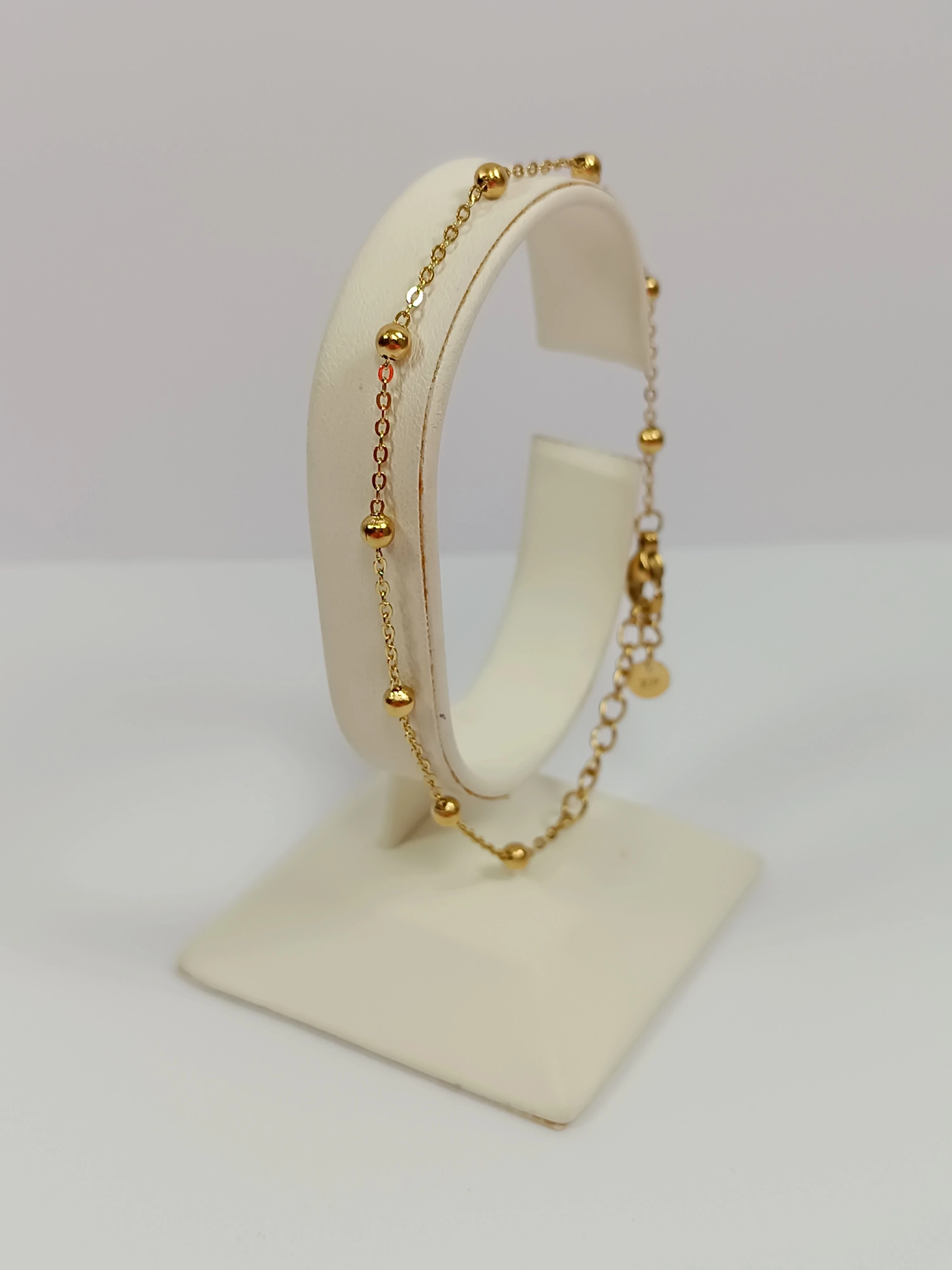 bransoletka-stal-pozlacana-9-kulek-stan-11323-2