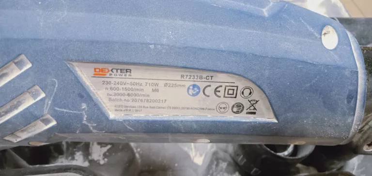 SZLIFIERKA DO GIPSU DEXTER R7233B-CT