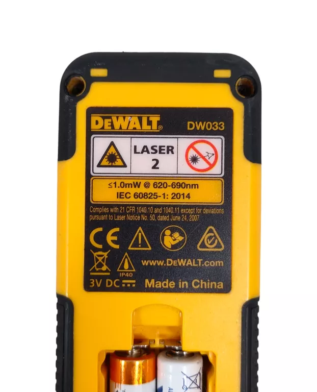 DALMIERZ LASEROWY DEWALT DW033 BEZ KLAPKI