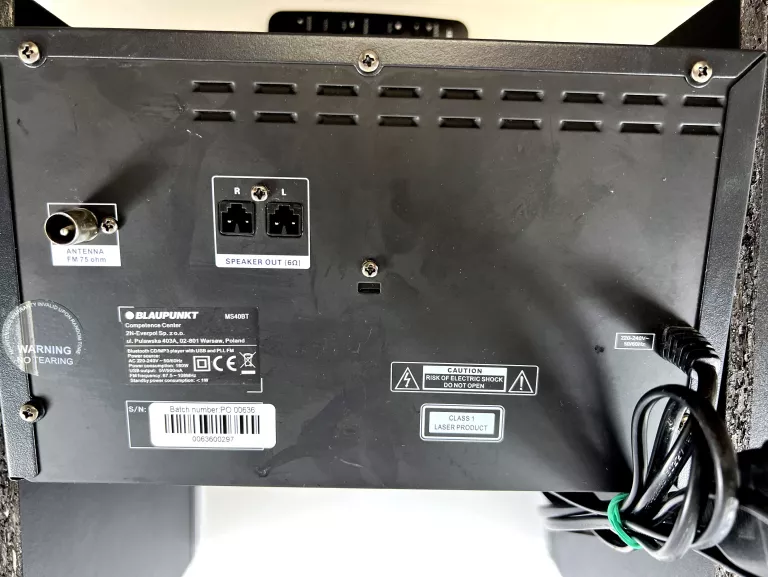 miniwieza-blaupunkt-ms40bt-stan-uzywany