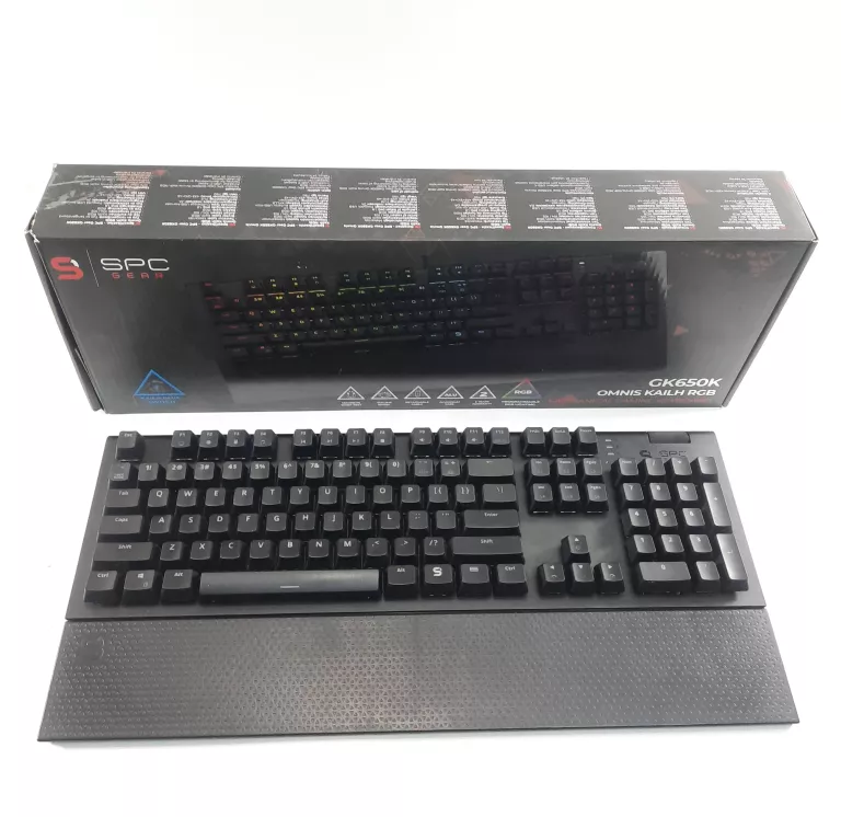 WYPASIONA KLAWIATURA GAMINGOWA SPC GEAR GK650K
