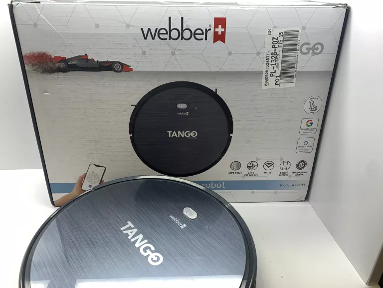 ROBOT SPRZATAJĄCY WEBBER TANGO RSX500 2000W GWARANCJA!