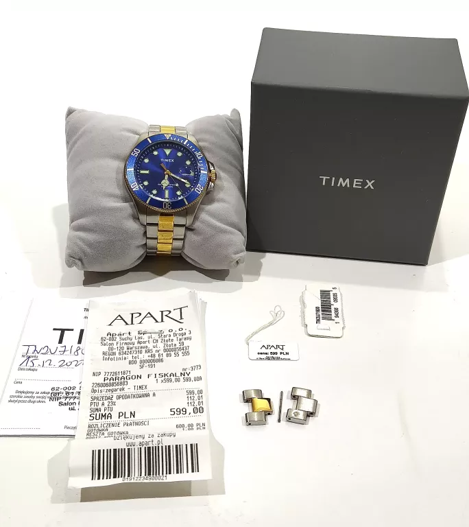 ZEGAREK MĘSKI TIMEX CITY HARBORSIDE TW2U71800