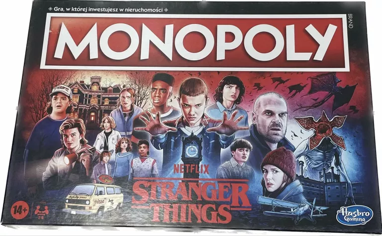 GRA PLANSZOWA HASBRO MONOPOLY STRANGER THINGS