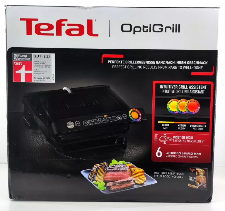 GRILL ELEKTRYCZNY TEFAL OPTIGRILL