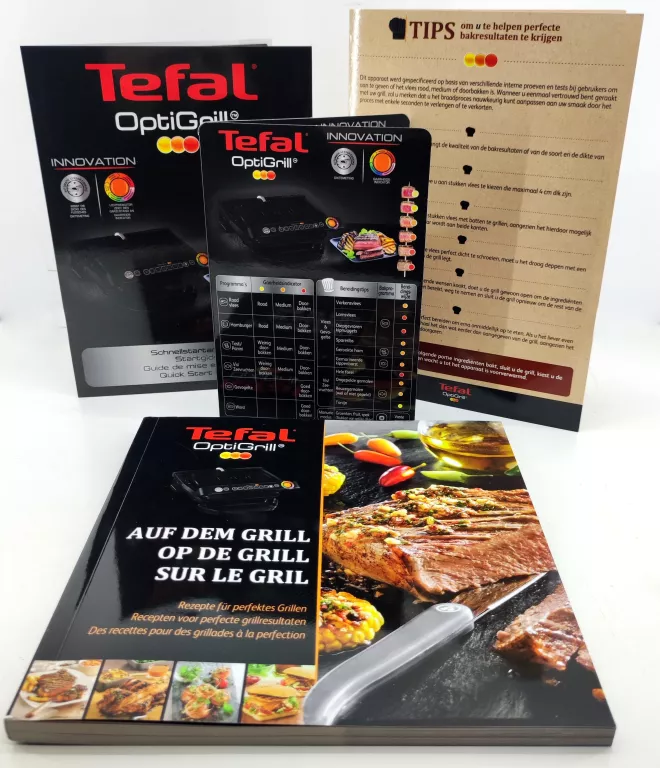 GRILL ELEKTRYCZNY TEFAL OPTIGRILL