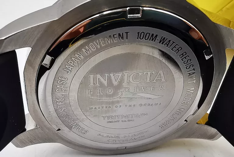 INVICTA PRO DIVER CZERWONY/GUMA O45 MM REF. 21838