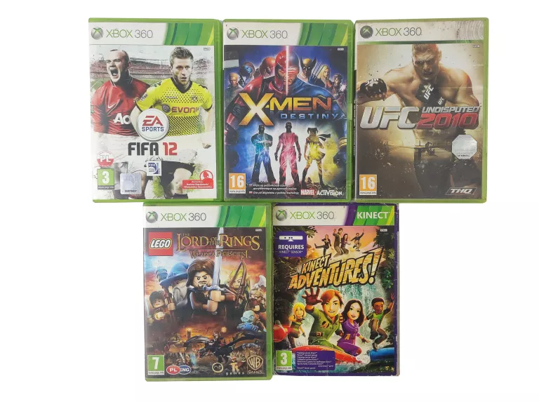 KONSOLA XBOX 360 E 500GB KINECT GRY ZESTAW!