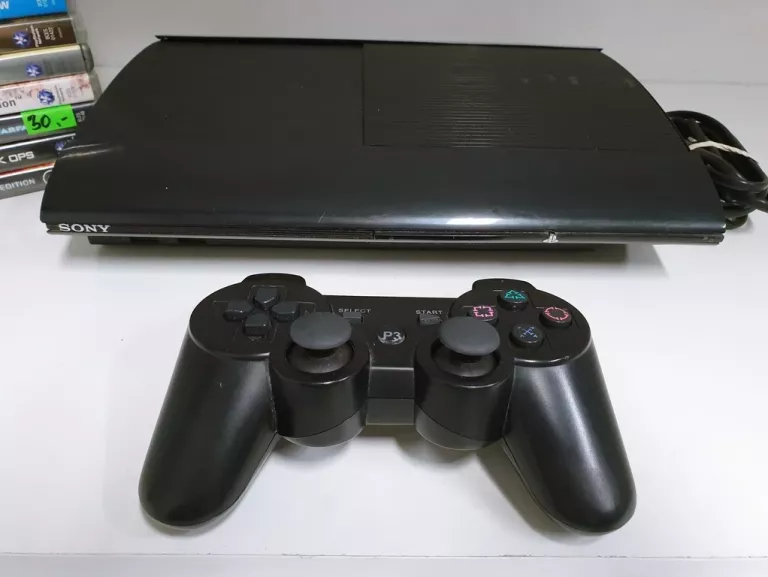 KONSOLA SONY PS3 SUPER SLIM 500GB + 10 GIER