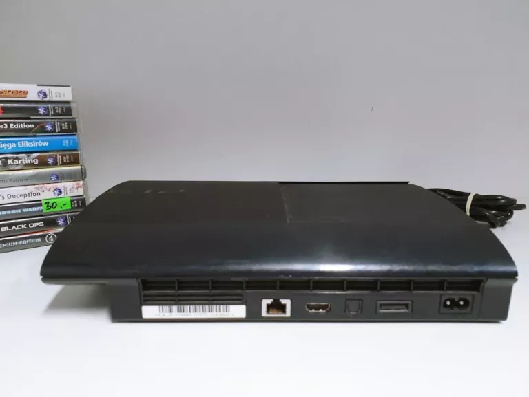 KONSOLA SONY PS3 SUPER SLIM 500GB + 10 GIER