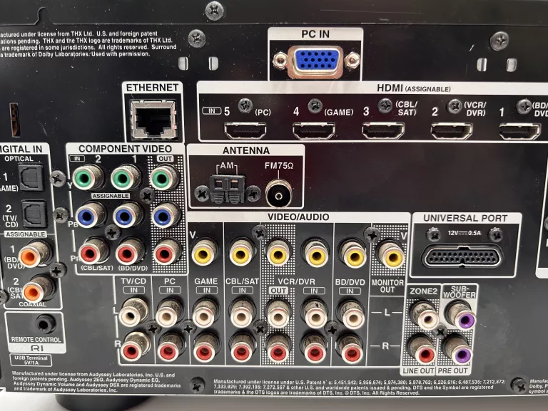 AMPLITUNER ONKYO TX-NR609 7.2 DOLBYDIGITAL HDMI