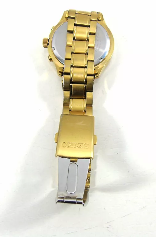 FAJNY ZEGAREK MĘSKI SEIKO 4T57 +PUDEŁKO