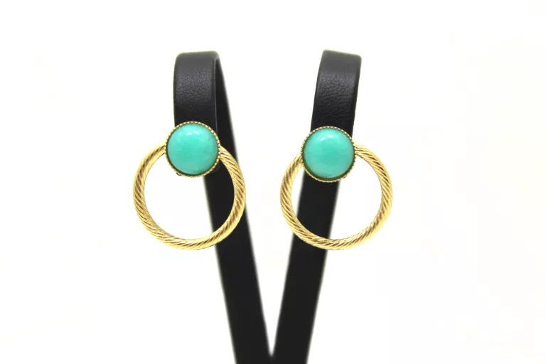 kolczyki-stal-pozlacana-turkusowe-oczko-w-okregu-stan-11323-2